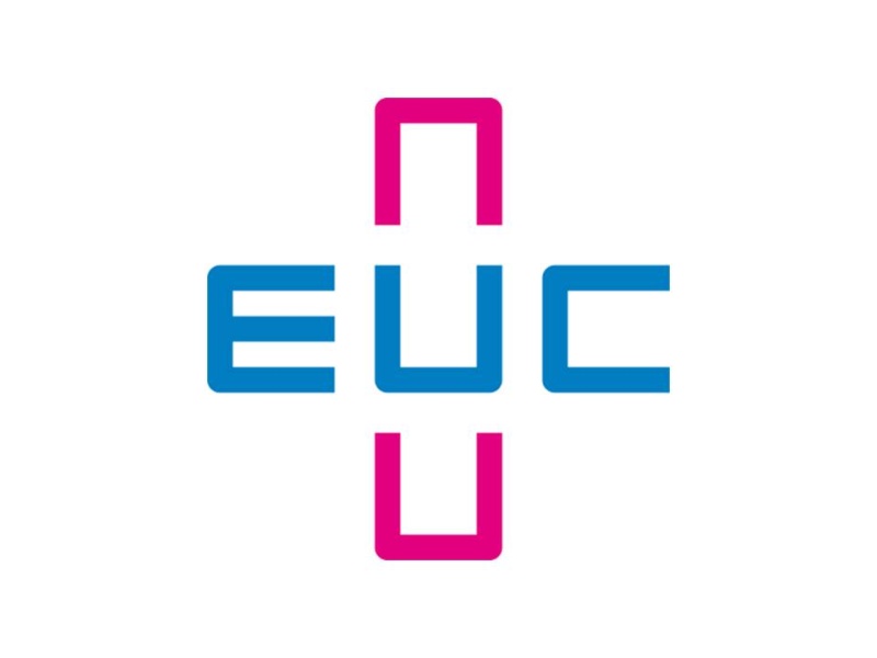 logo EUC klinika s pozadím
